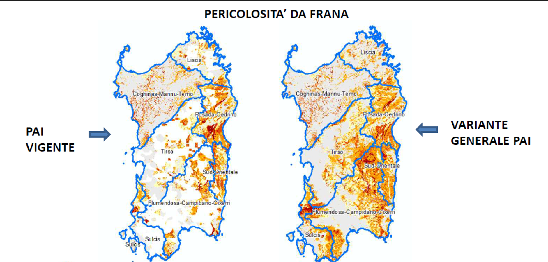 Illustrazione Variante Generale Del Piano Di Assetto Idrogeologico ...